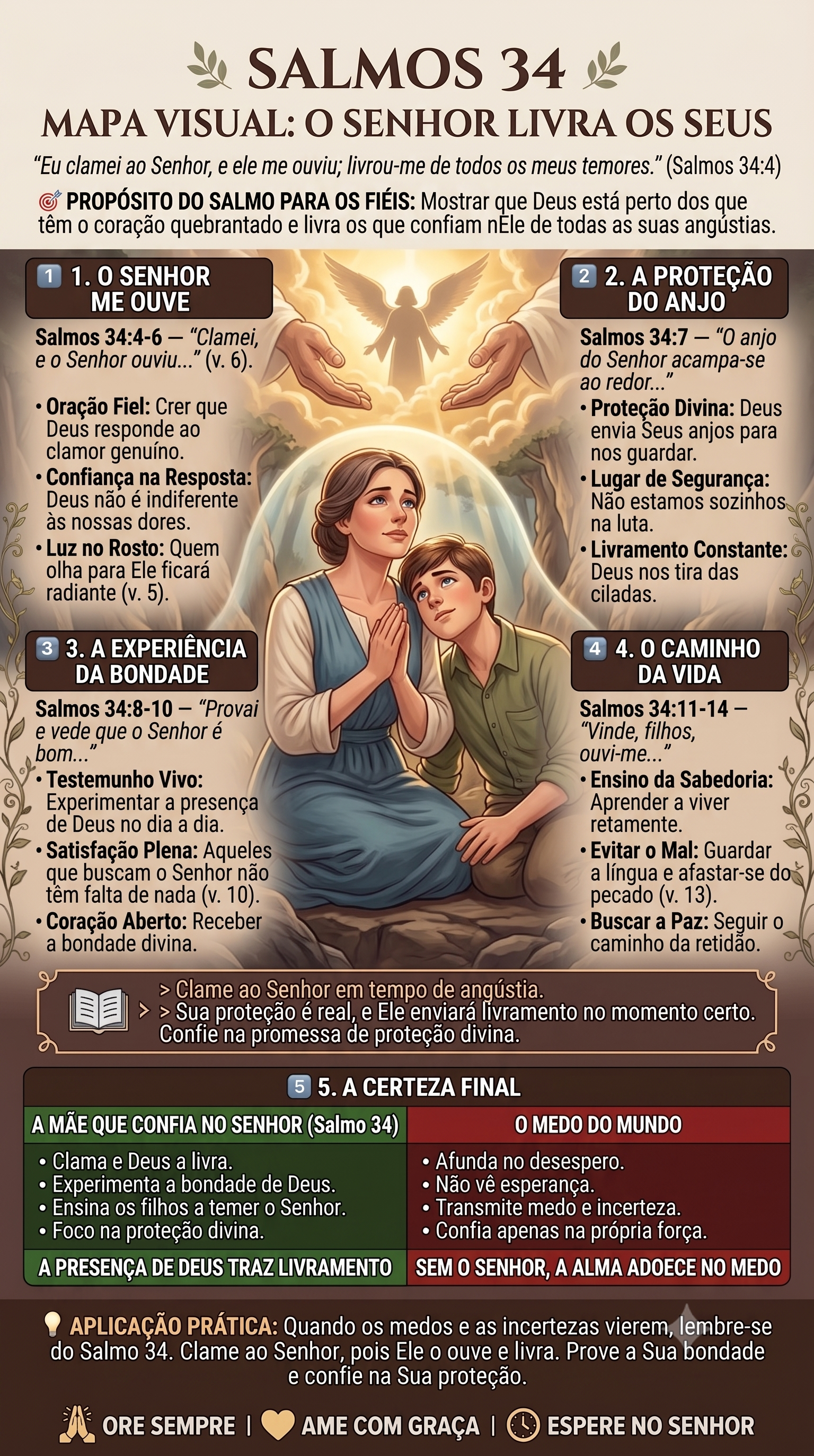 Mapa Visual do Salmo 34